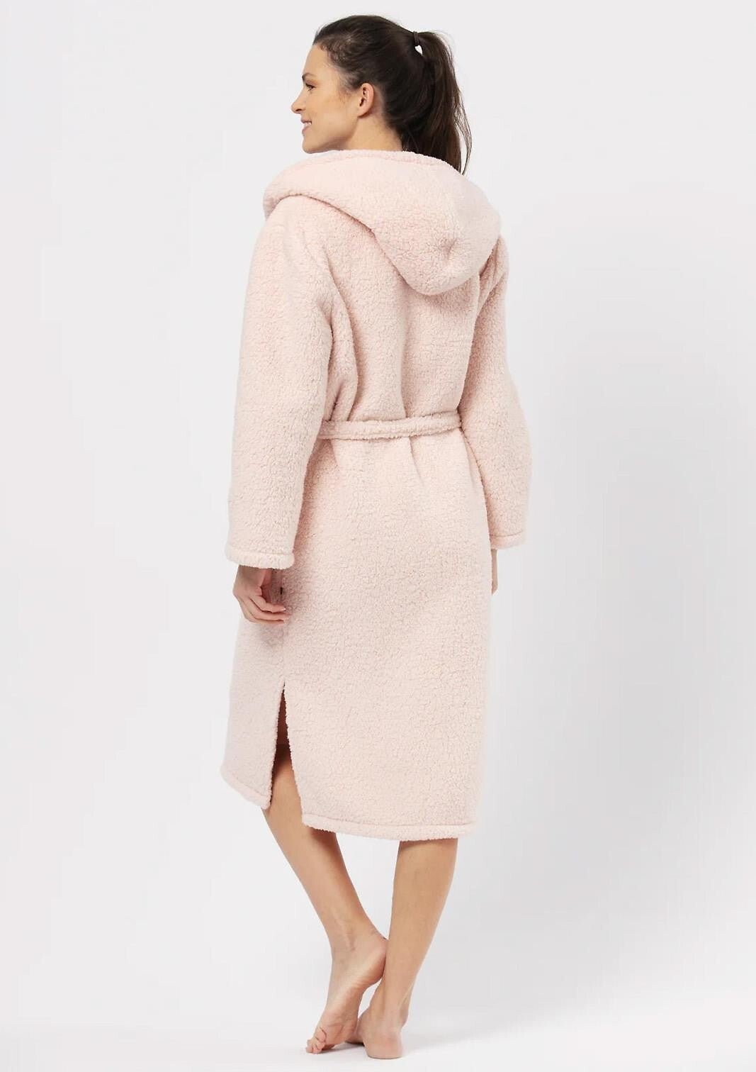 Vestaglia da camera da donna con cappuccio - ERICA - in tessuto soffice e morbido - Lullaby Lingerie