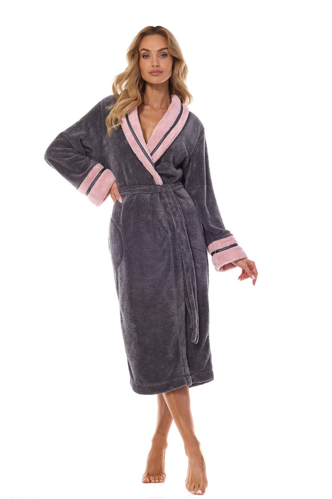 Vestaglia da camera da donna in tessuto soft touch - Madame - Lullaby Lingerie