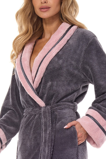 Vestaglia da camera da donna in tessuto soft touch - Madame - Lullaby Lingerie