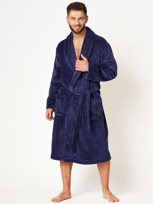 Vestaglia da camera elegante da uomo a taglio classico - IVAN - Lullaby Lingerie