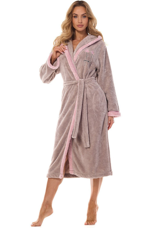 Vestaglia da camera in tessuto caldo soft - Tess - Lullaby Lingerie