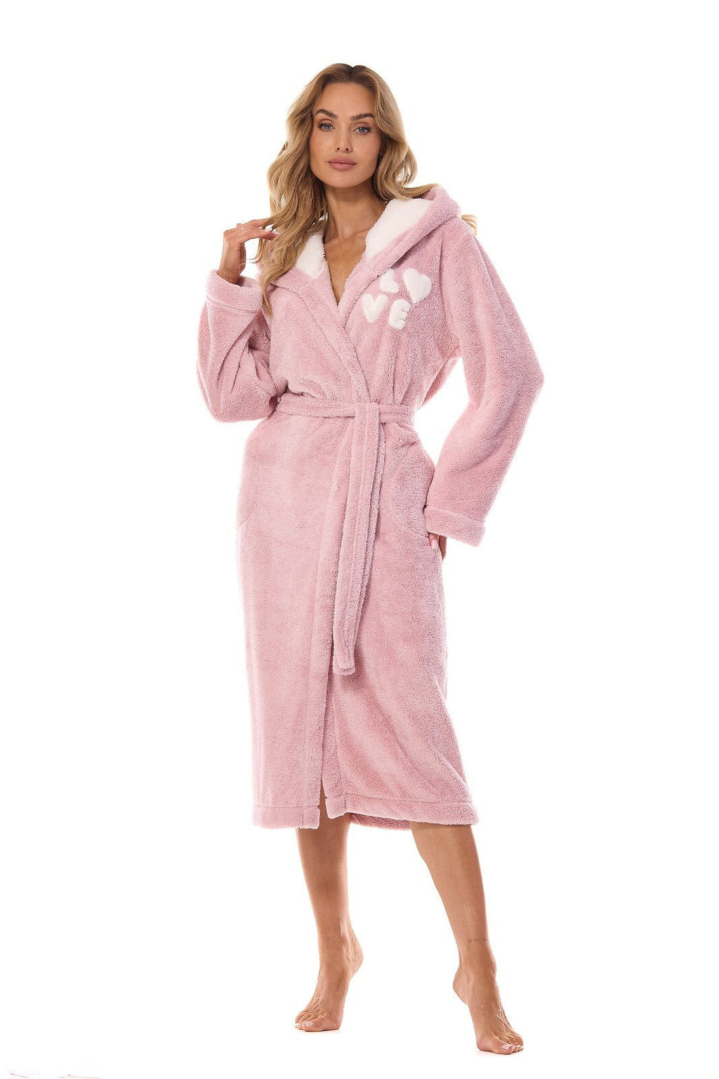 Vestaglia da camera lunga e confortevole per donna - 2410 - Lullaby Lingerie