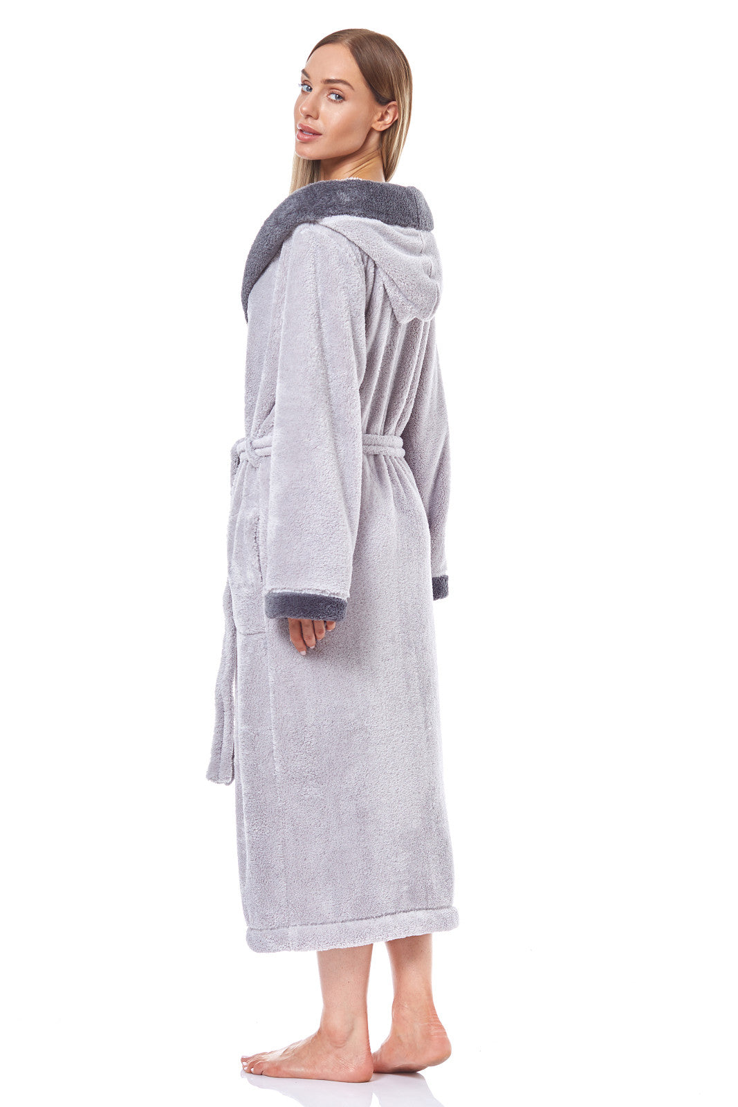 Vestaglia da donna in morbido e caldo tessuto - Hft - Lullaby Lingerie