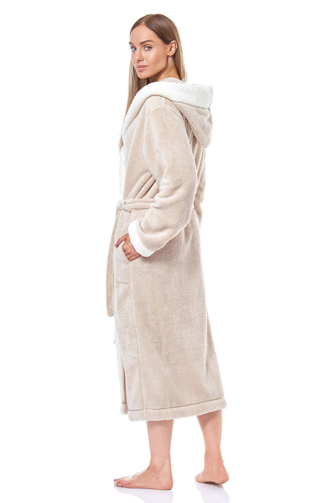 Vestaglia da donna in morbido e caldo tessuto - Hft - Lullaby Lingerie