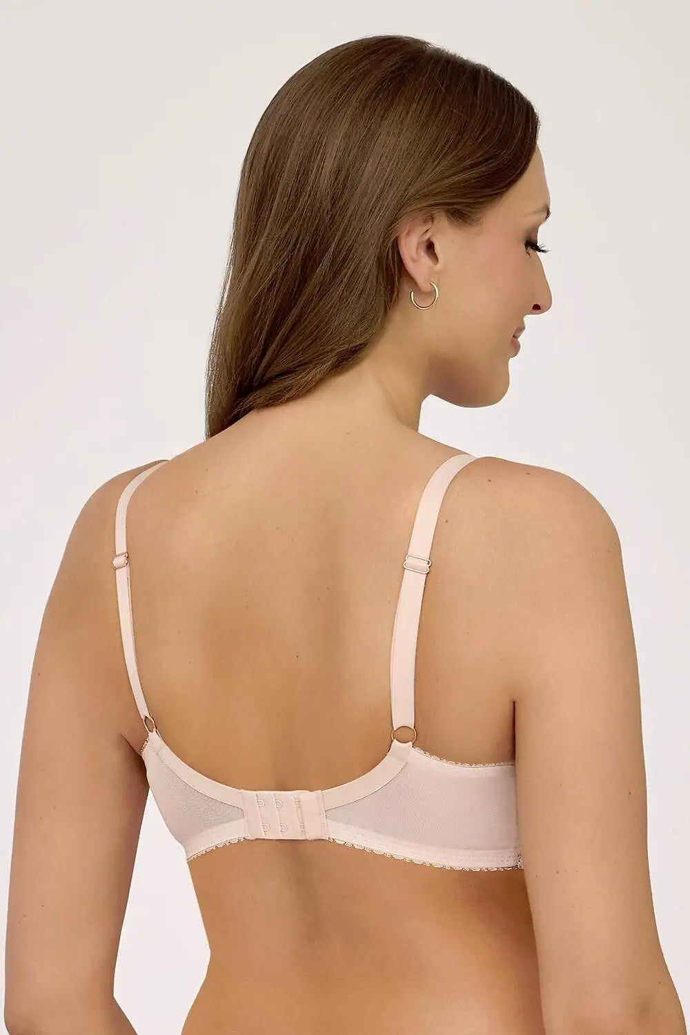 Afrodite | reggiseno soft con ferretto nude e pizzo