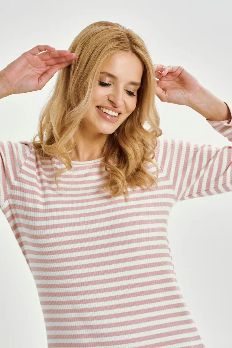 Alessandra | camicia da notte a maniche lunghe in viscosa