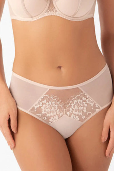 Alicante - slip brasiliano da donna in microfibra e pizzo