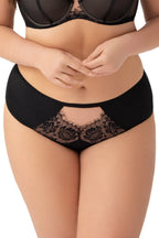 Alicante - slip brasiliano da donna in microfibra e pizzo