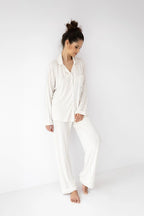 Amani | pigiama donna in viscosa premium – taglio a camicia