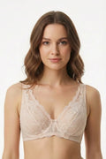 Amelia | bralette in pizzo plus sizes - beige
