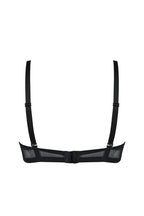 Amelia | reggiseno push up in pizzo - nero
