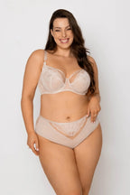 Amelia | reggiseno soft in pizzo - beige