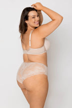 Amelia | slip da donna in pizzo - beige