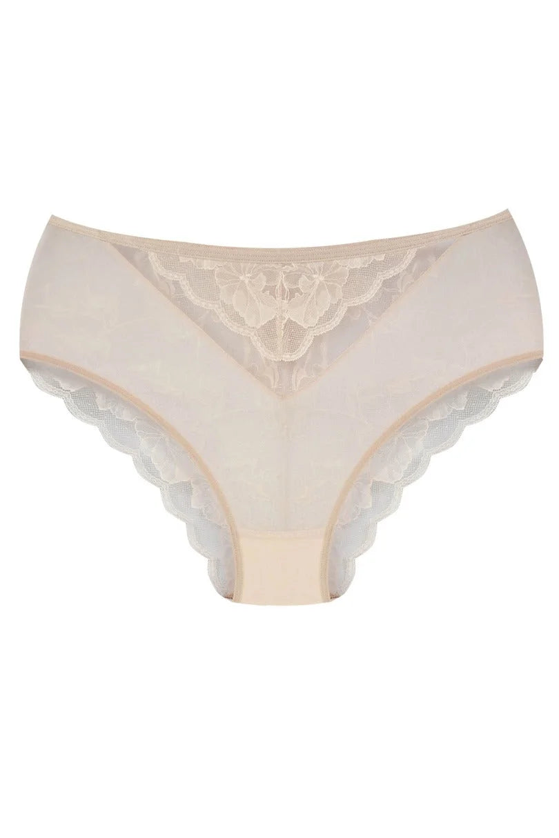 Amelia | slip da donna in pizzo - beige