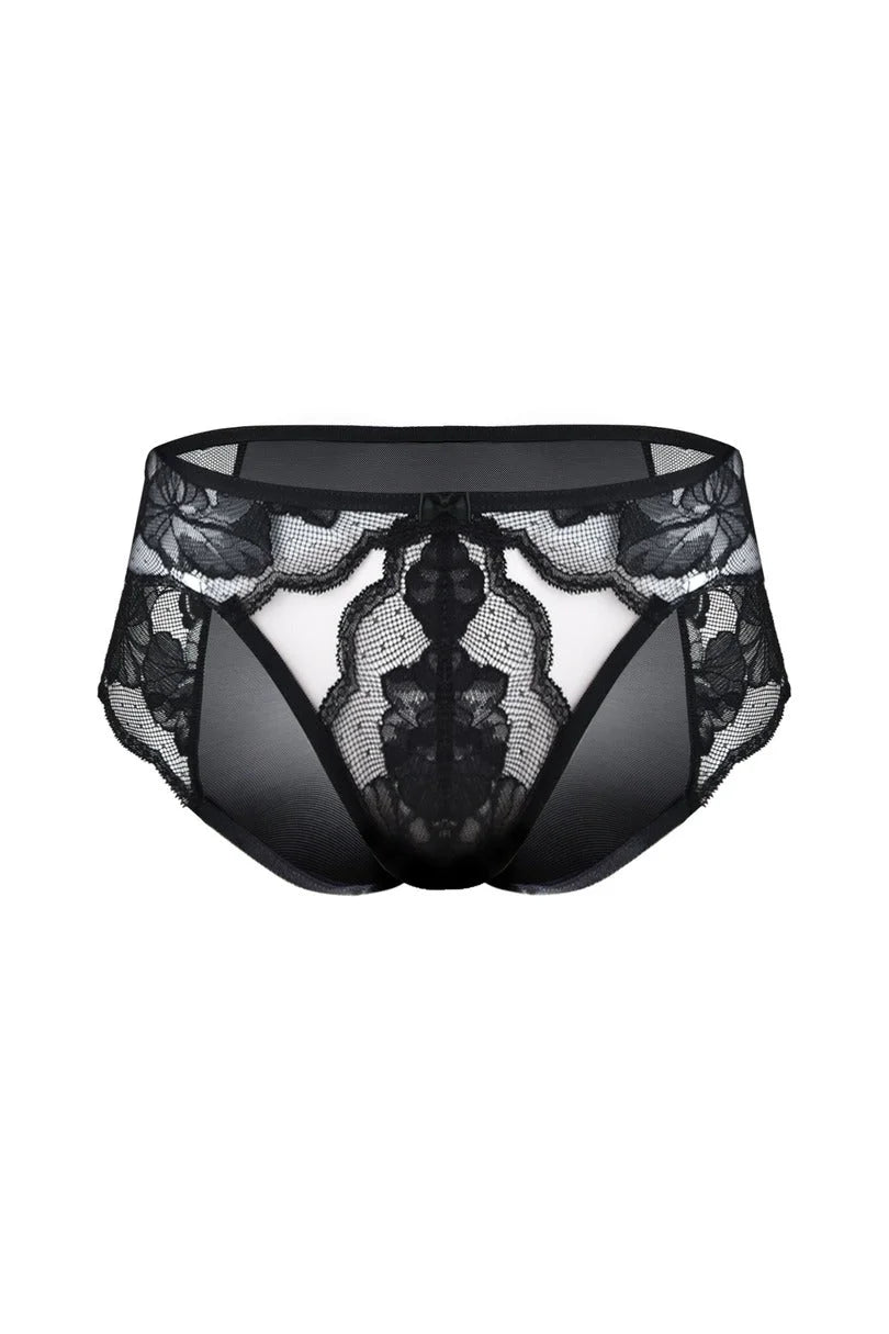 Amelia | slip da donna in pizzo - nero