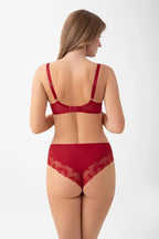 Amira | reggiseno soft con ferretto in tulle e pizzo