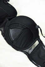(angel nero) reggiseno a fascia push up estraibile - 19231