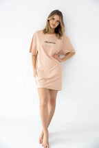 Anika | camicia da notte corta in cotone