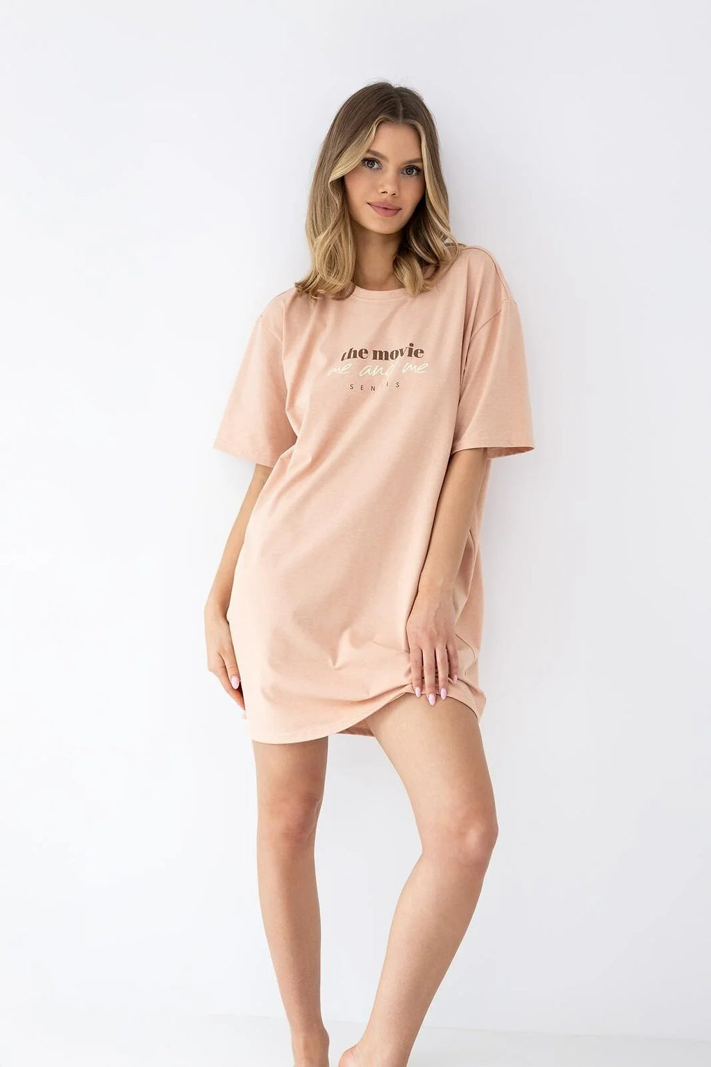 Anika | camicia da notte corta in cotone
