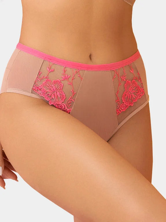 B014 - nadine - slip brasiliano da donna a vita media