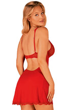 Babydoll luvae con string