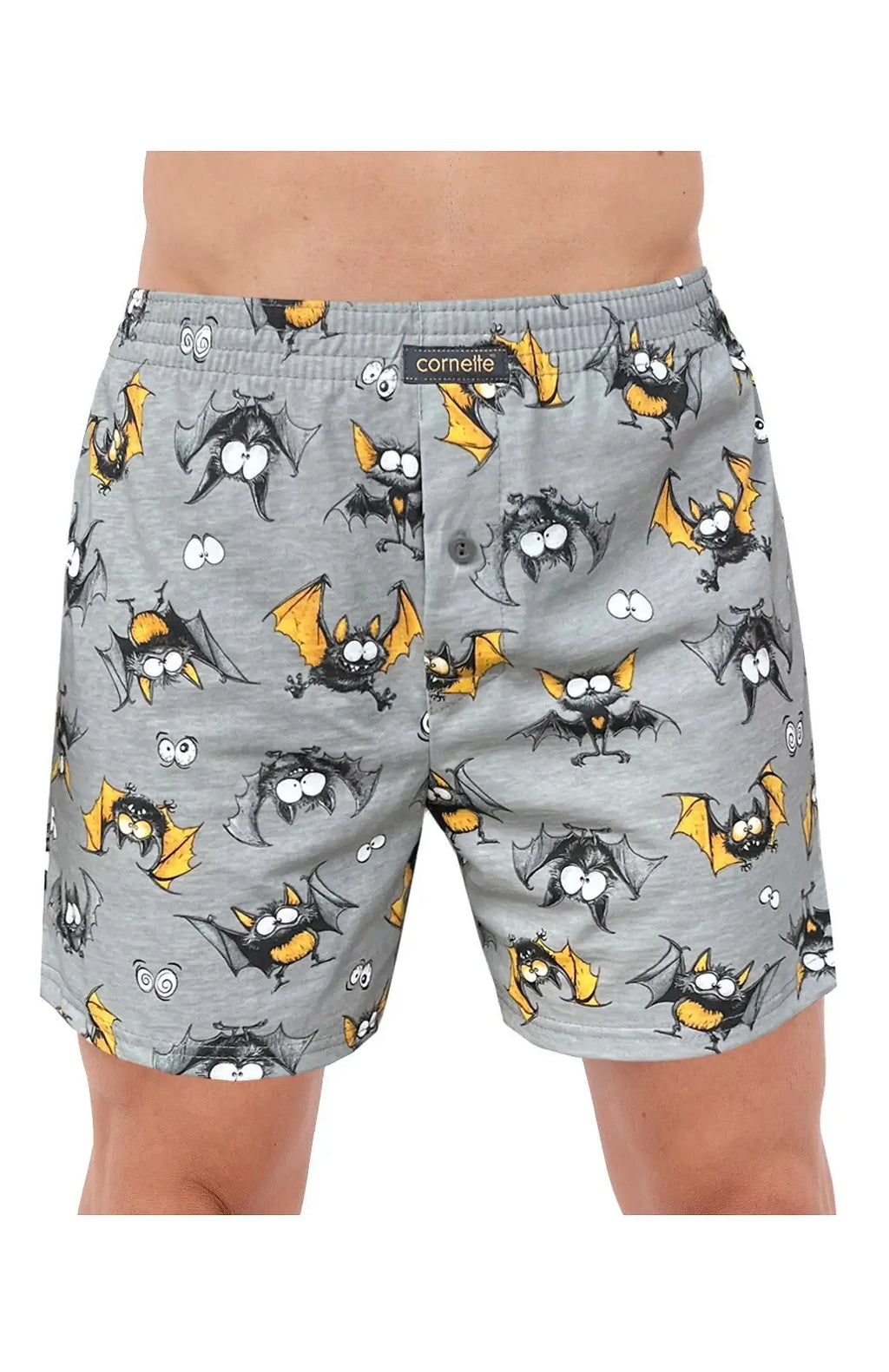 Bat | boxer uomo ampio con bottoni - classic - 182