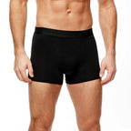 Bb005m - boxer da uomo in cotone elasticizzato liscio