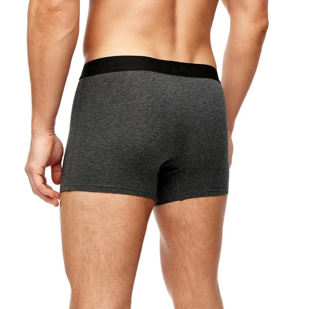 Bb005m - boxer da uomo in cotone elasticizzato liscio