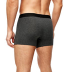 Bb005m - boxer da uomo in cotone elasticizzato liscio