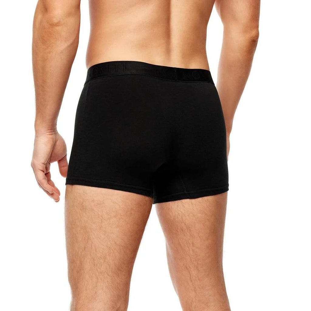 Bb005m - boxer da uomo in cotone elasticizzato liscio