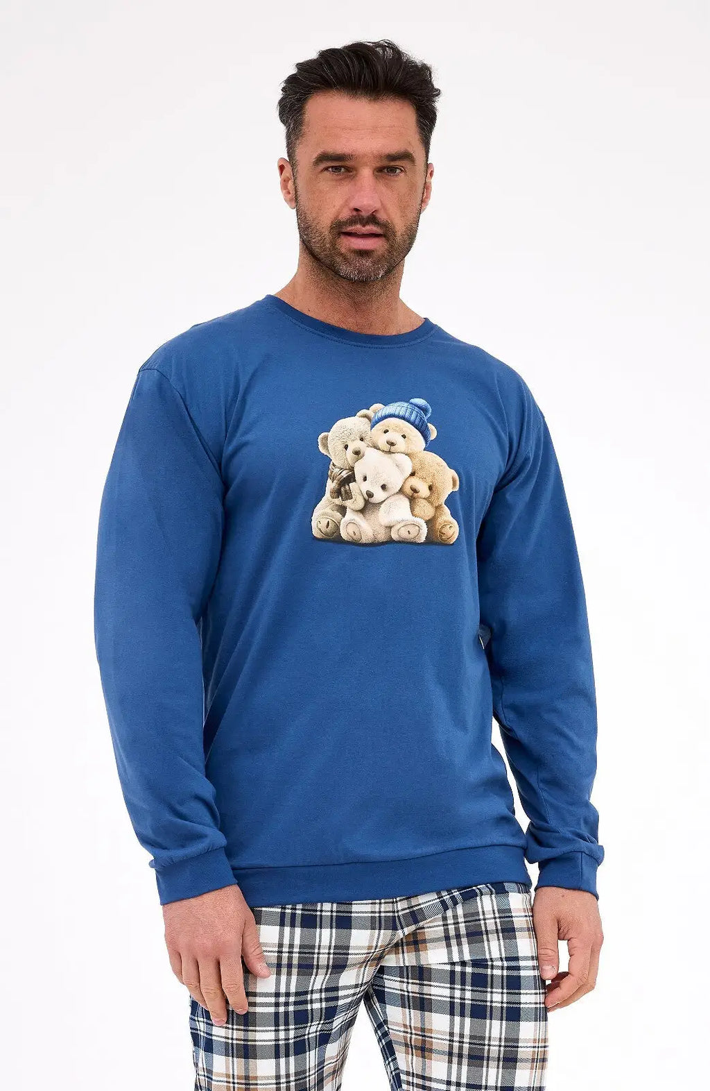 Bears | pigiama da uomo in 100% cotone di alta qualità