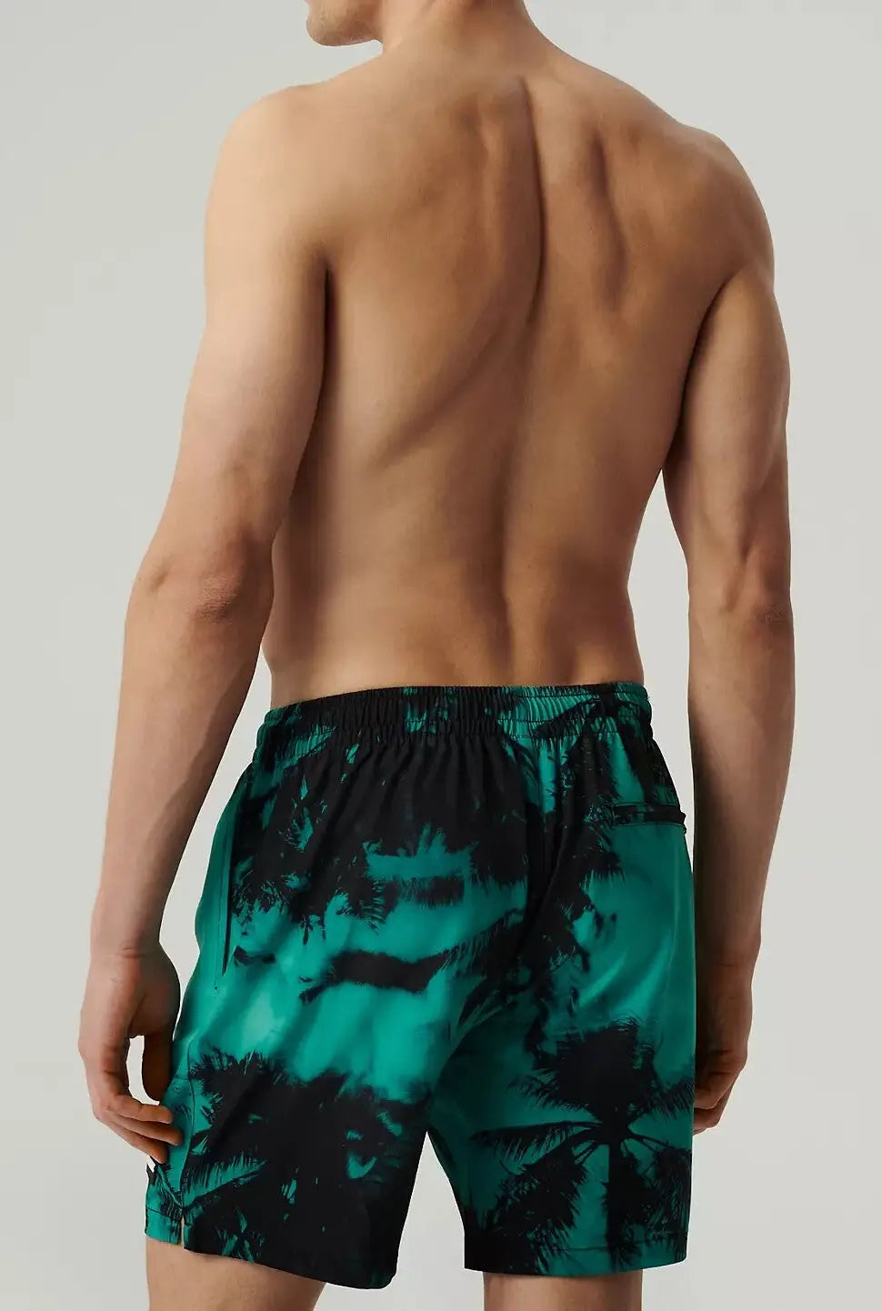 Bermuda da bagno uomo - kmb-227 - palme