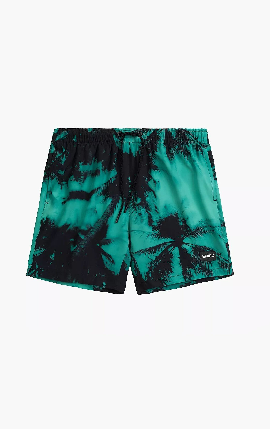 Bermuda da bagno da uomo - kmb-227 - palme