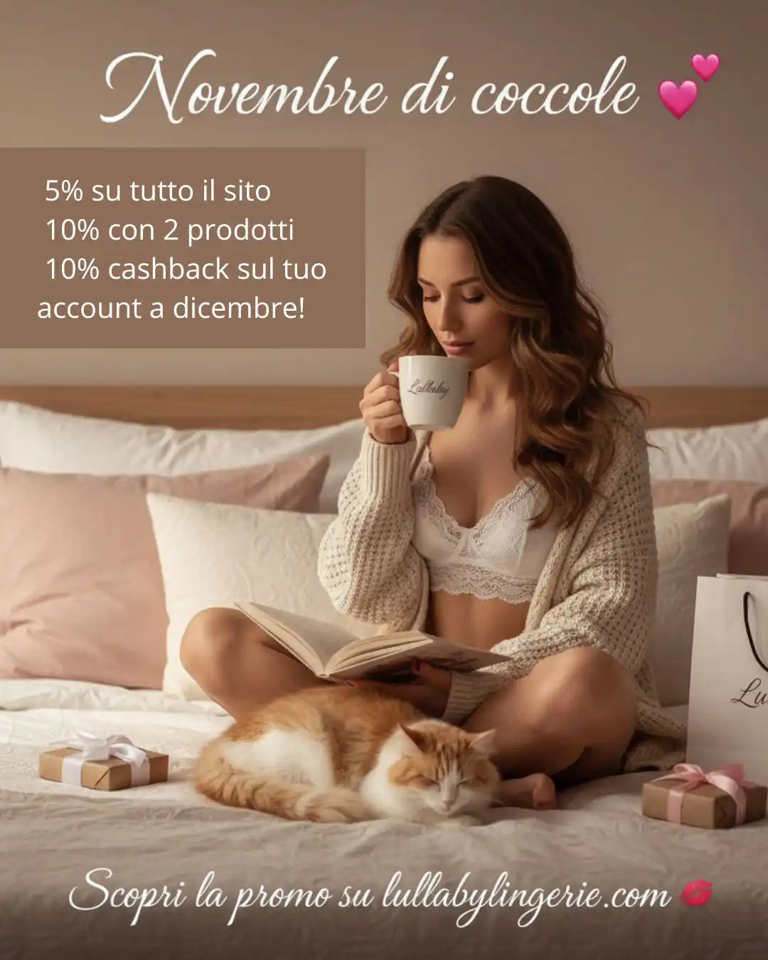 Reggiseno in pizzo bianco con un delicato motivo floreale e materiale morbido e confortevole.