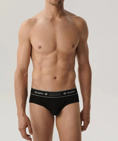 Bmp-1581 - nero - slip da uomo magic pocket in cotone