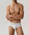 Bmp-1581 - bianco - slip da uomo magic pocket in cotone