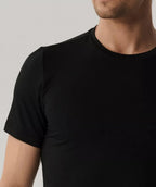 Bmv-050 - t-shirt da uomo in fibra di bambù - scollo rotondo