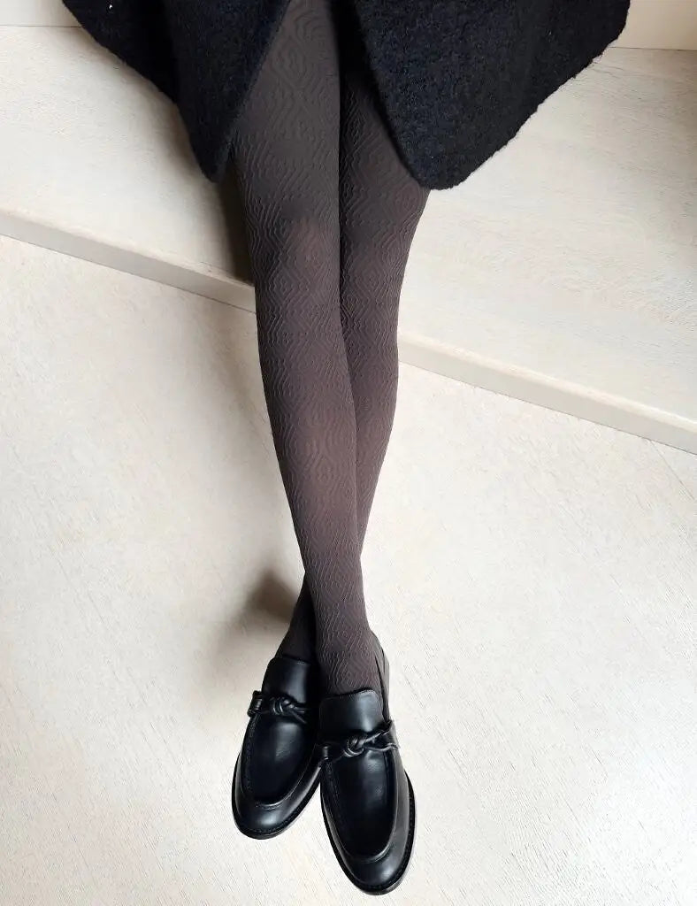 Bocarini | collant 60 den in microfibra | fantasia a rombi