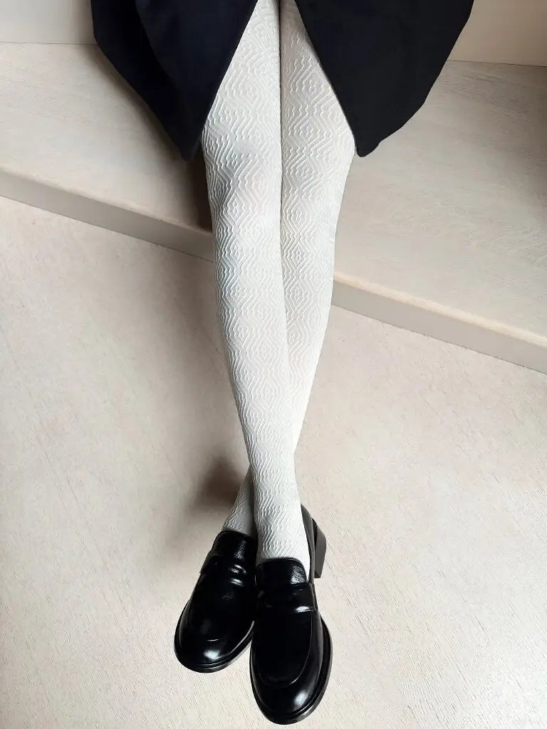 Bocarini | collant 60 den in microfibra | fantasia a rombi