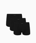 3bmh-007 - nero - boxer da uomo in cotone melange
