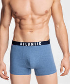 Bokserki atlantic 3bmh-011 a’3 m-2xl biały