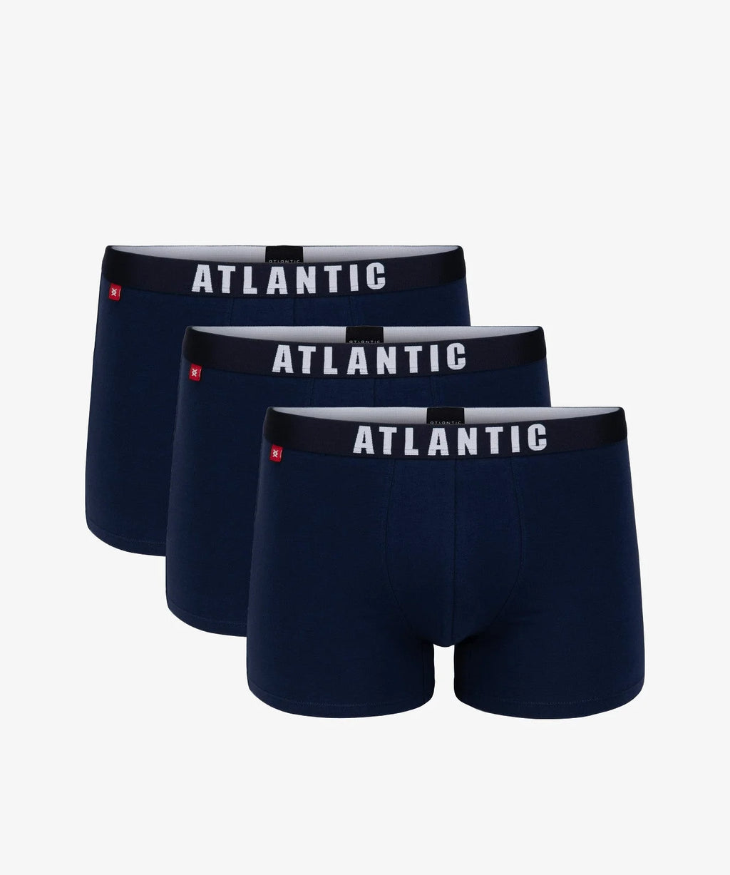 Bokserki atlantic 3bmh-011 a’3 m-2xl biały