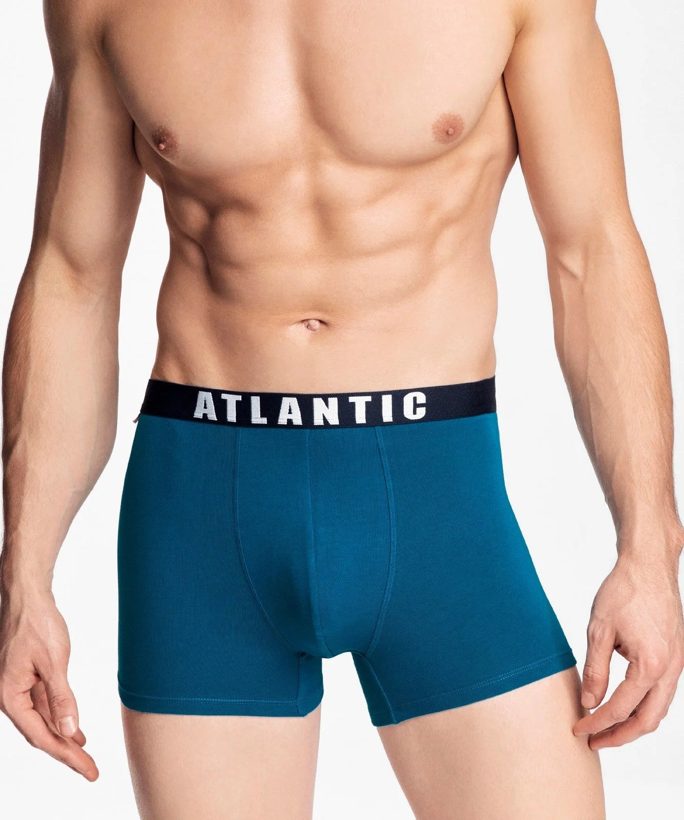 Bokserki atlantic 3bmh-011 a’3 m-2xl biały