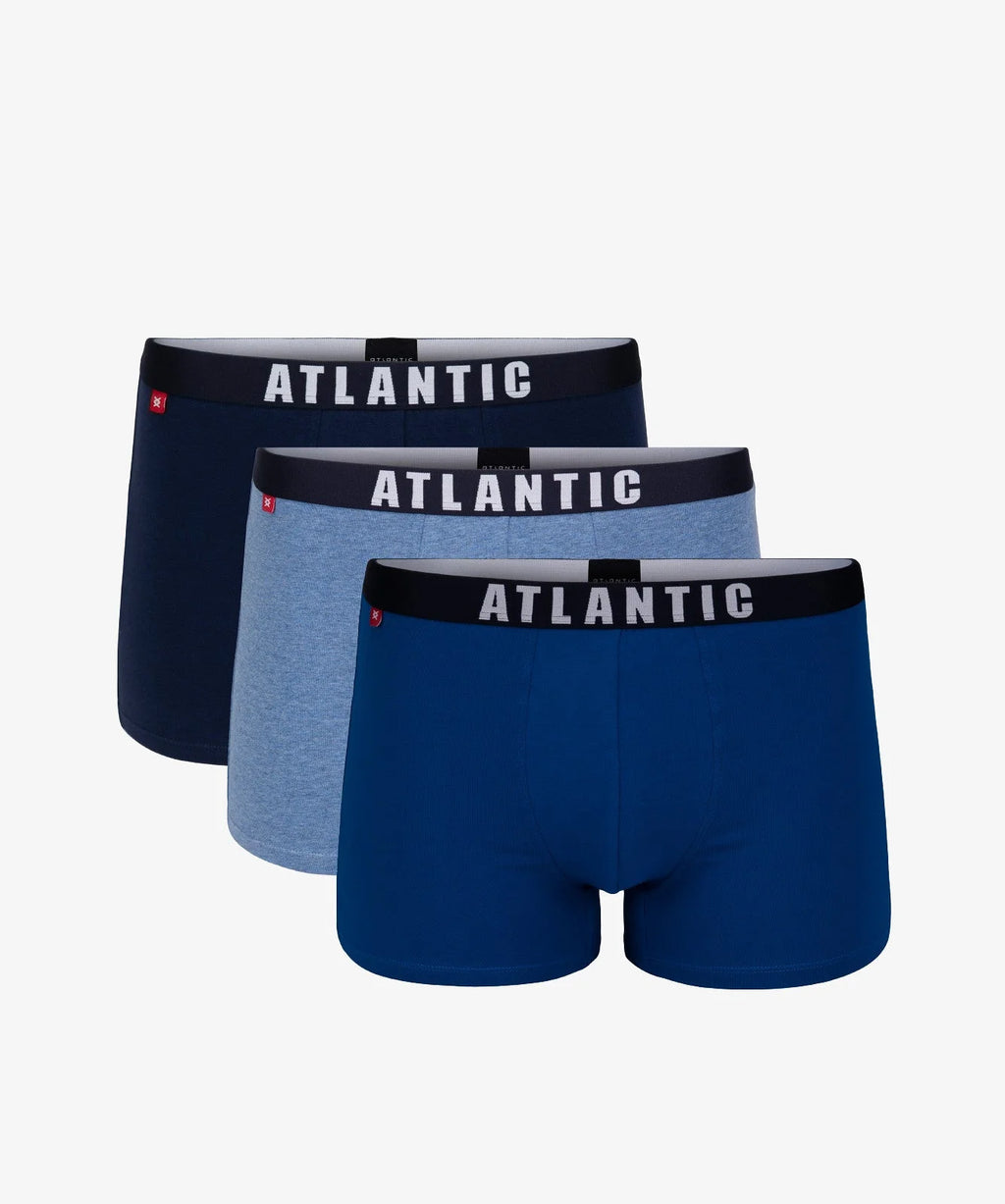 Bokserki atlantic 3bmh-011 a’3 m-2xl biały