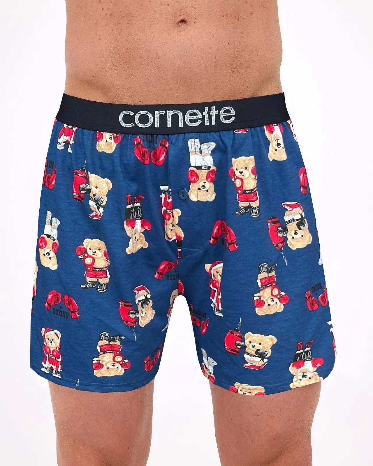 Boxe bears | boxer ampi da uomo in morbido cotone - 881/02