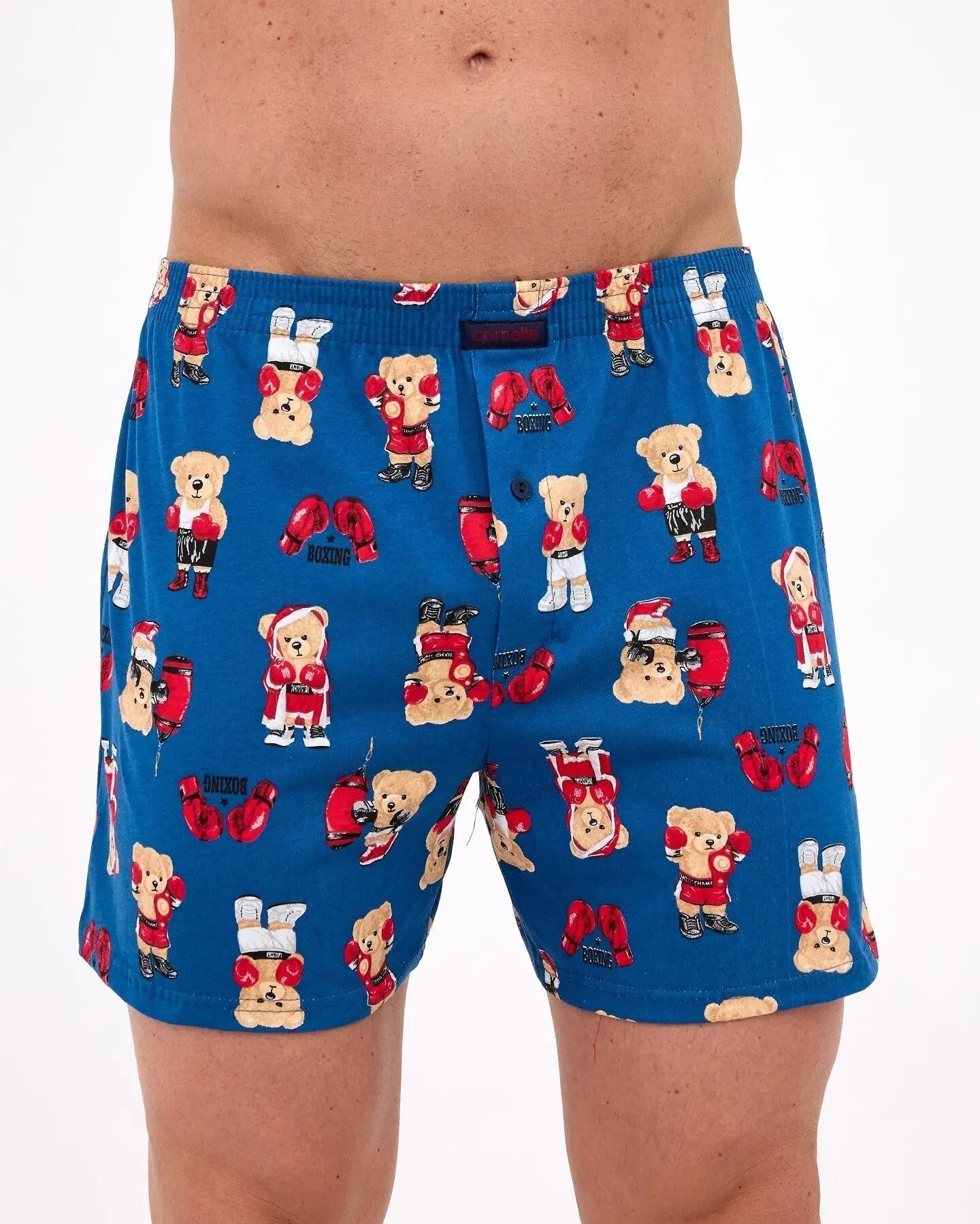 Boxe bears | boxer uomo ampio con bottoni - classic - 179