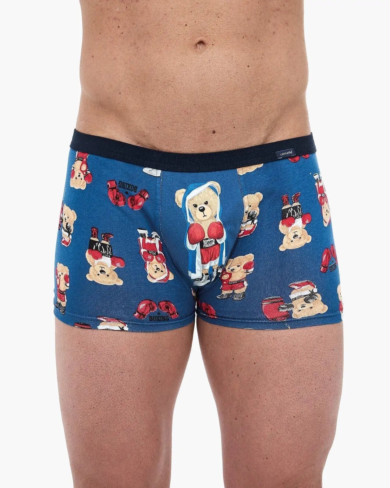 Boxe bears | boxer da uomo in cotone elasticizzato - tattoo