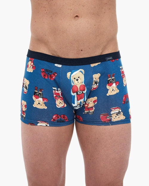 Boxe bears | boxer da uomo in cotone elasticizzato - tattoo