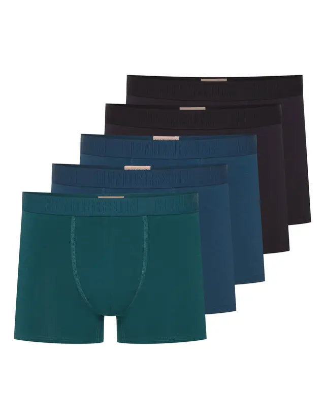 Boxer da uomo in cotone di alta qualità pack da 5 pezzi