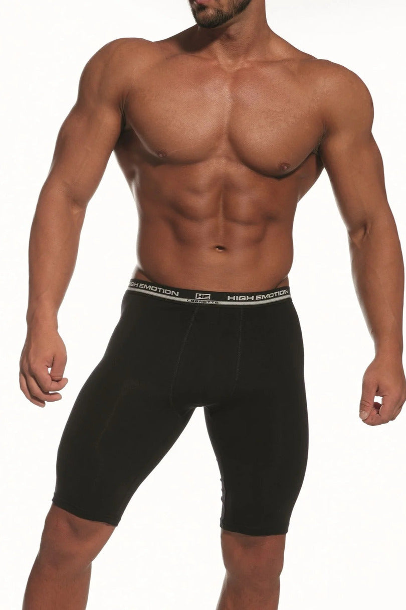 Boxer lunghi uomo in cotone elasticizzato high emotion long